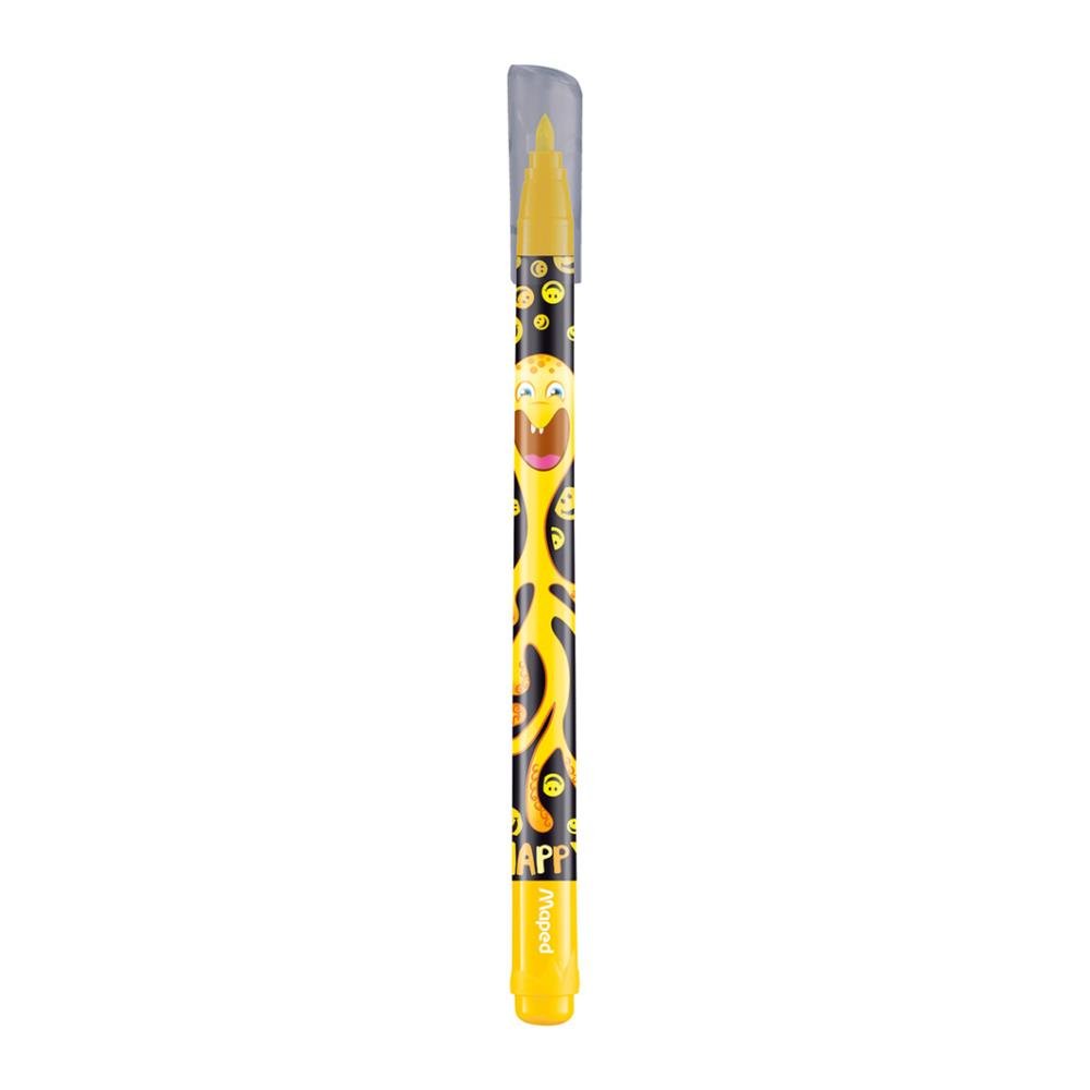Caneta Hidrografica Maped Color Peps Monster 12 Cores