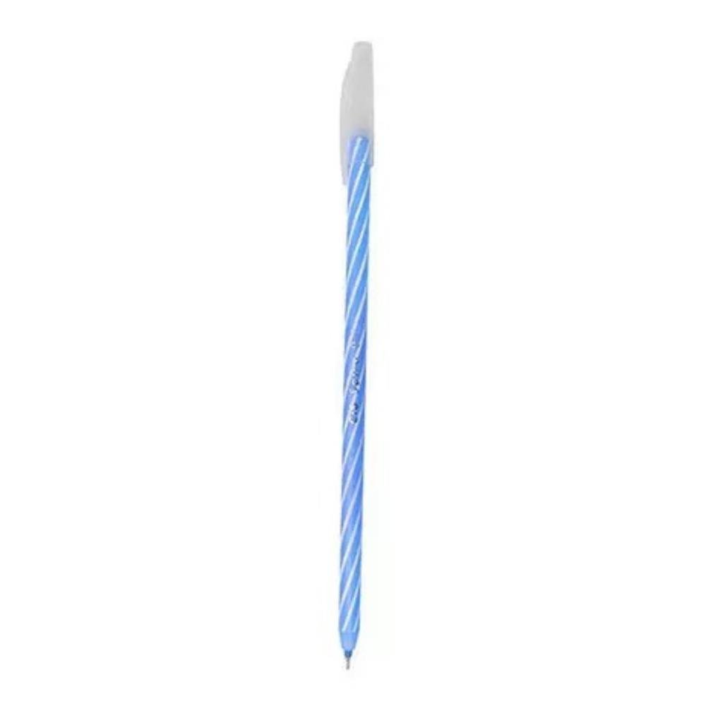 Caneta Cis Spiro 0.7mm cor:azul-claro