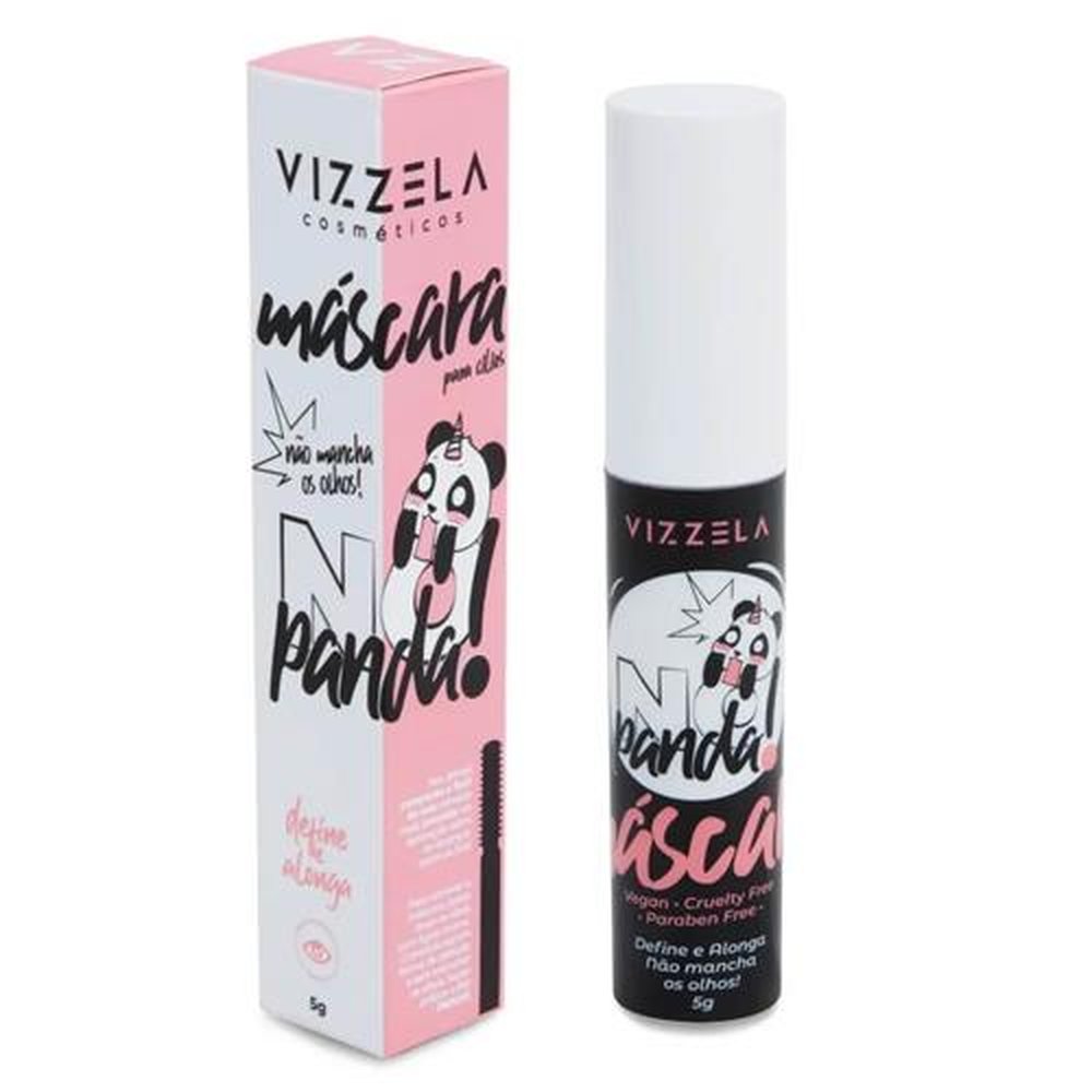 Vizzela Mascara para Cilios NO Panda Define e Alonga