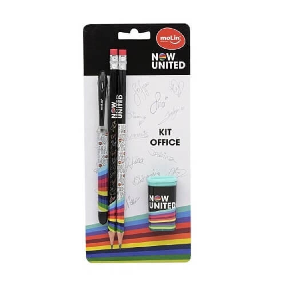 Kit Escolar Now United Molin 5 peças 30815