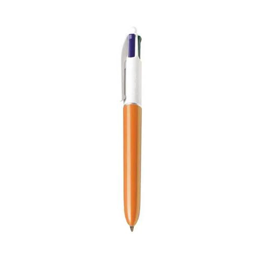 Caneta Bic Fine 4 Cores - Vermelho/Preto/Verde/Azul