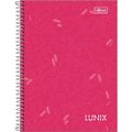 Caderno Espiral 1/4 Tilibra Capa Dura Lunix 160 Folhas - Embalagem com 4 Unidades