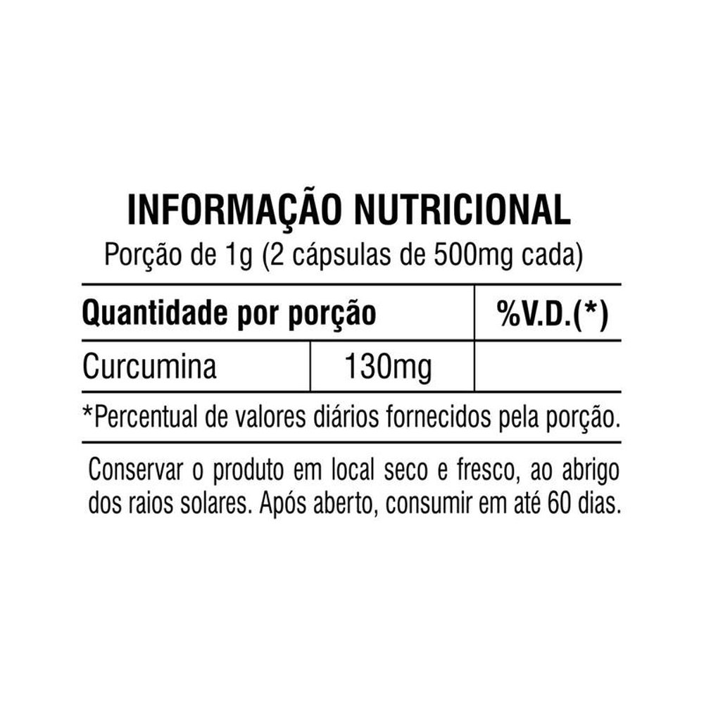 Curcuma MTC 60 Cápsulas