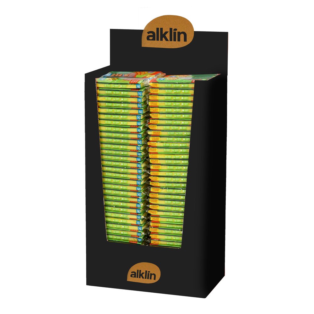 Esponja Multiúso - Abrasivo Dupla face Com 4 unidade - Acompanha Caixa Display Marca Alklin