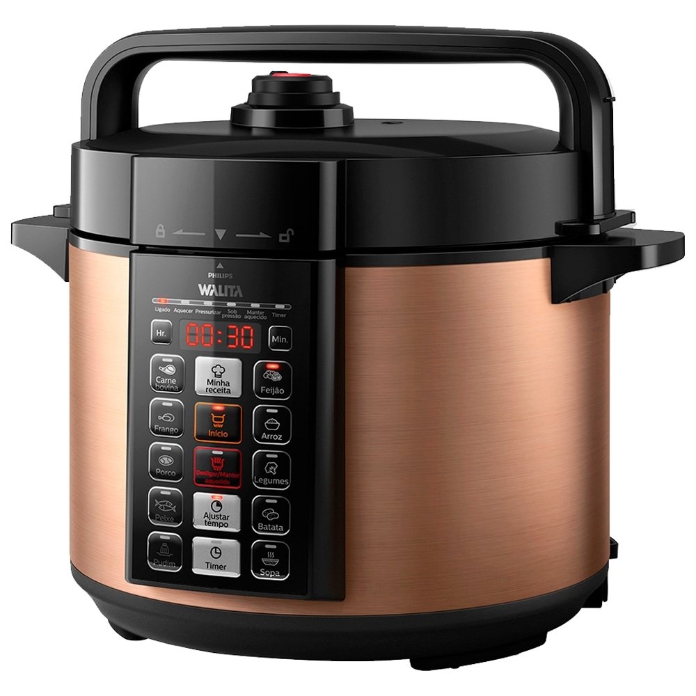 Panela Elétrica de Pressão Philips Walita Digital RI 3136/75 5L