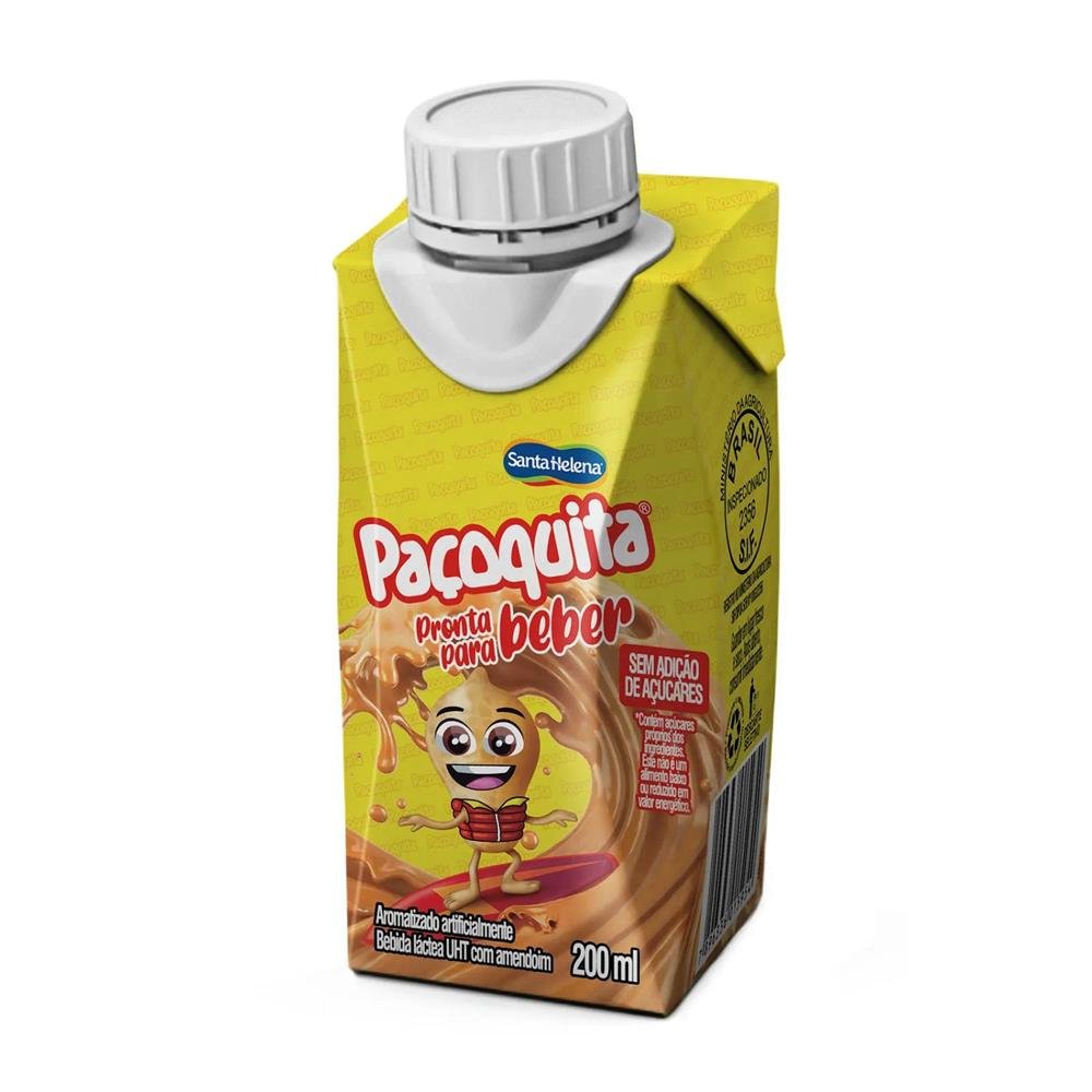Paçoquita pronta para beber sabor original 200 ML
