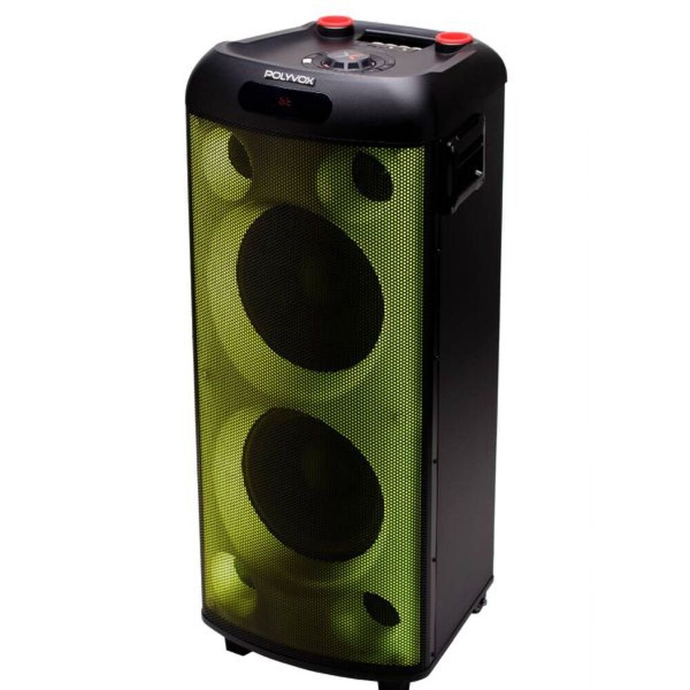 Caixa de Som Amplificada Polyvox XT-990T 2000W Bluetooth