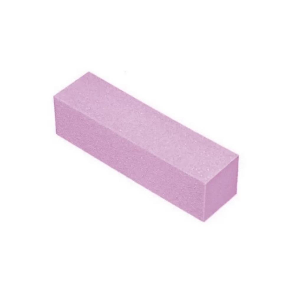 Lixa Cubo Rosa de Acabamento para Unha
