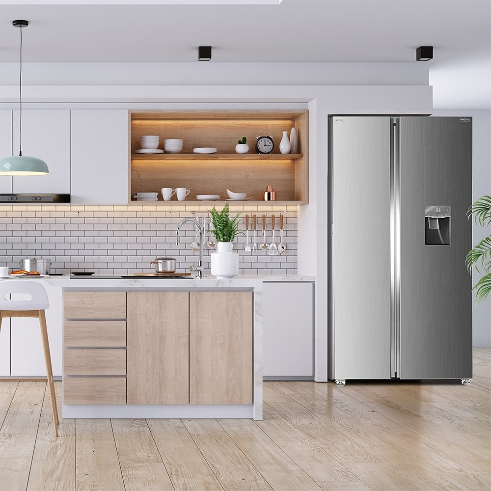 Refrigerador Philco 434 Litros PRF535ID Side by Side - Frost Free, 2 Portas, Inox, 220V
