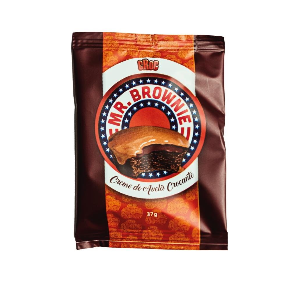 Brownie Creme de Avelã Crocante Mr. Brownie 24x37g