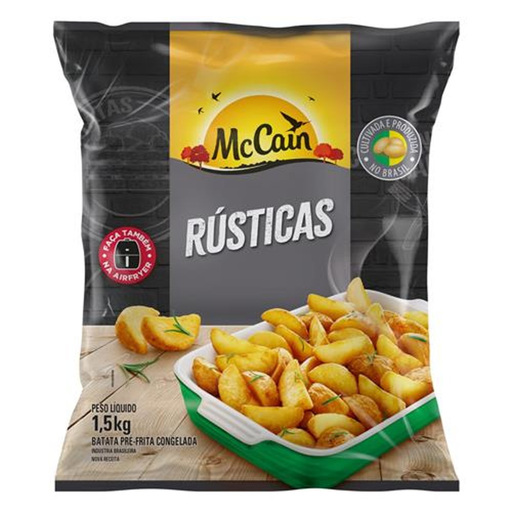 Batata Rústica McCain 8x1,5kg