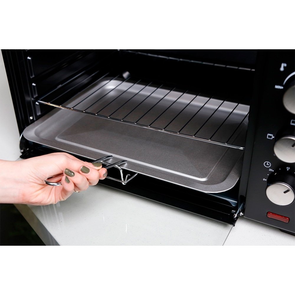 Forno Elétrico de Bancada Best 60 Litros - 4 Resistências, Branco/Preto, 220V