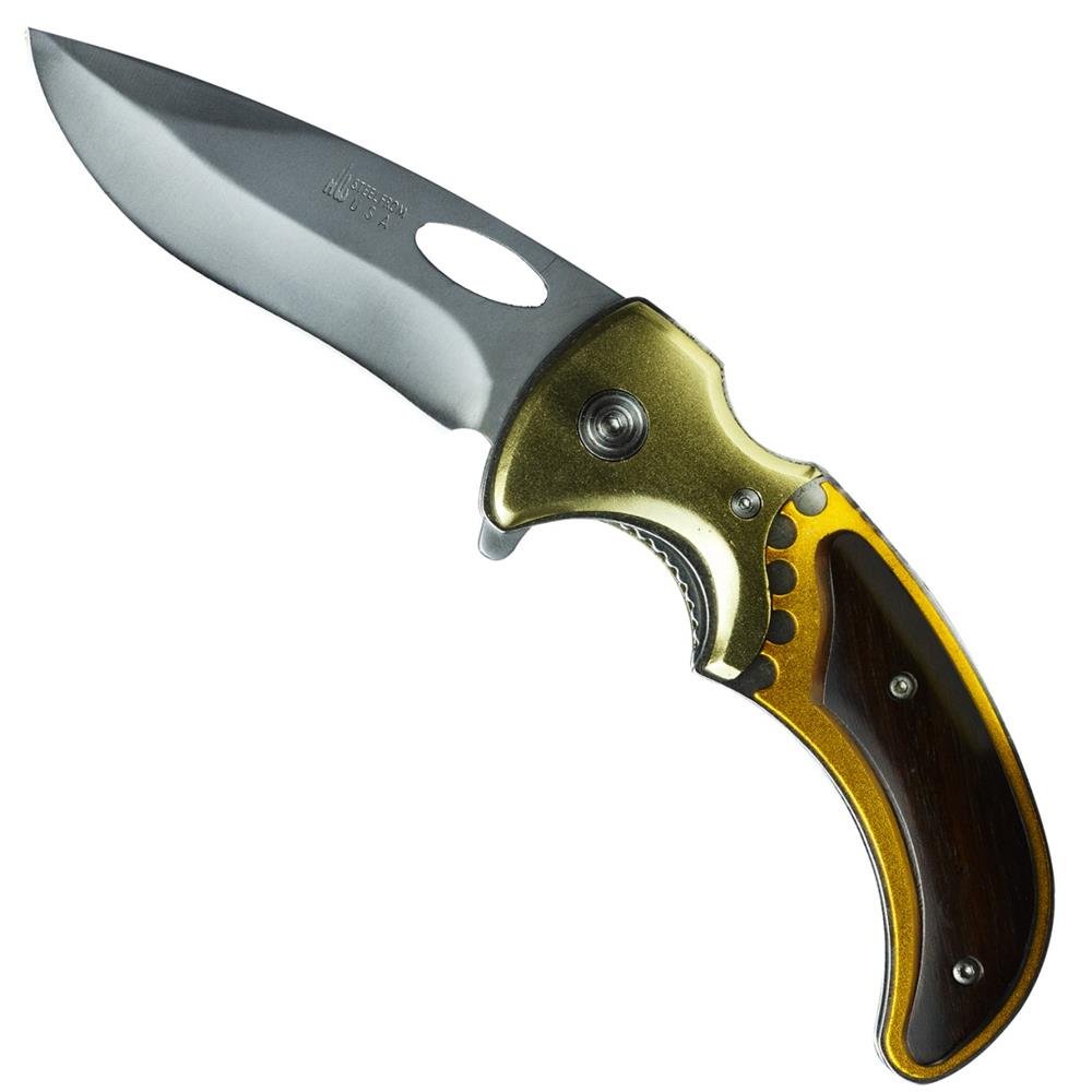 Canivete Faca Retrátil De Bolso Portátil Pesca Caça Camping - M500-E