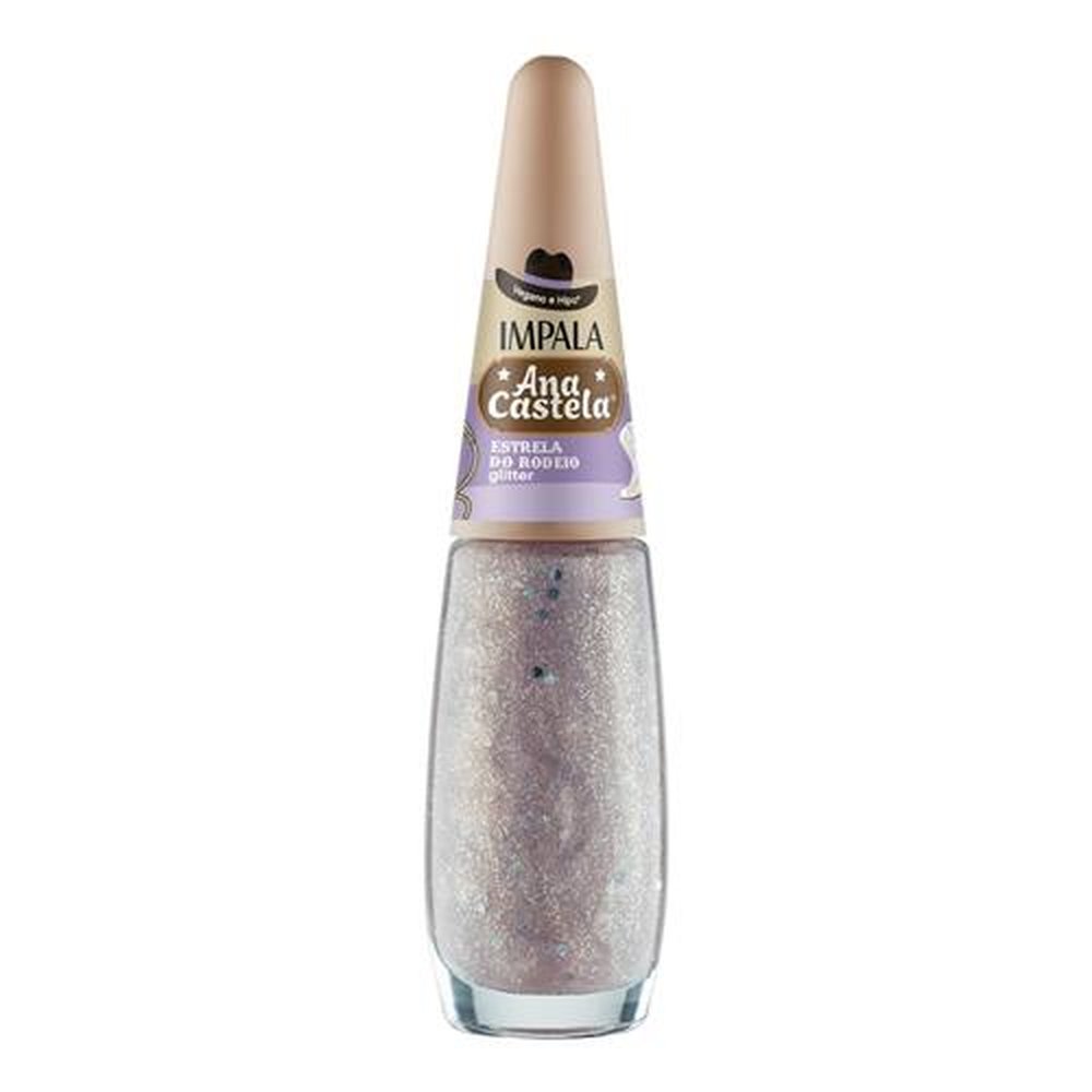 Esmalte Impala Ana Castela Glitter | Estrela do Rodeio Blister 7,5ml