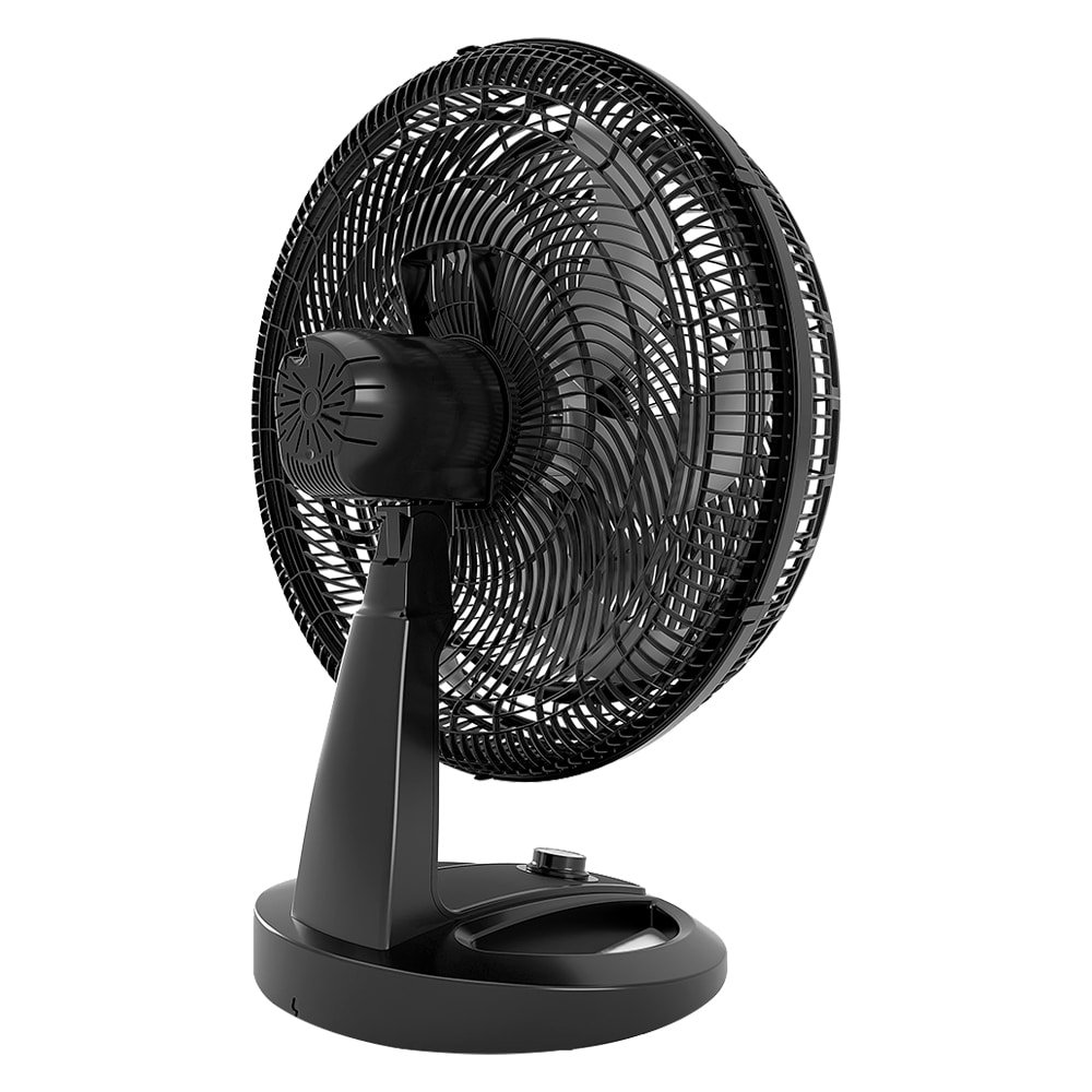 Ventilador de Mesa Britânia BVT500 Max Force 58cm - 6 Pás, 3 Velocidades, Preto, 220V
