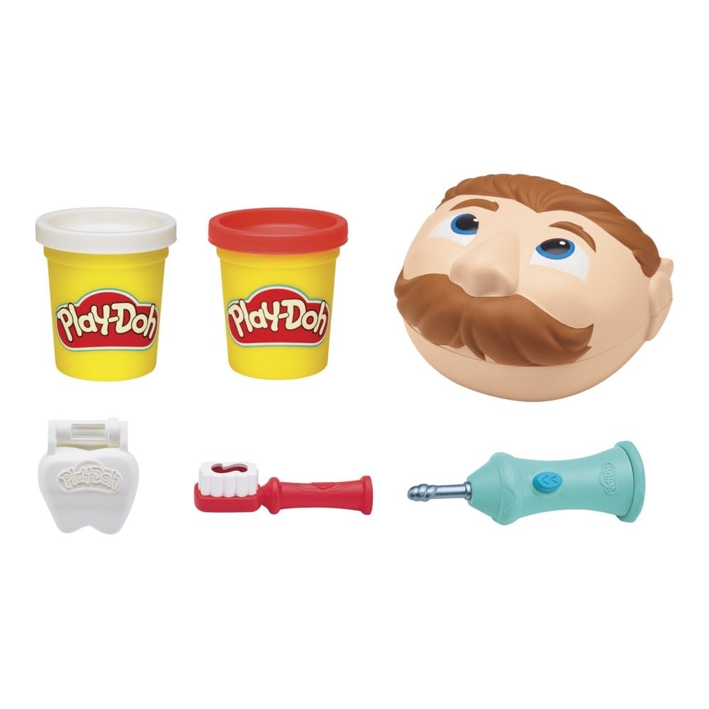 Massa de Modelar Play-Doh Mini Brincando de Dentista E4919
