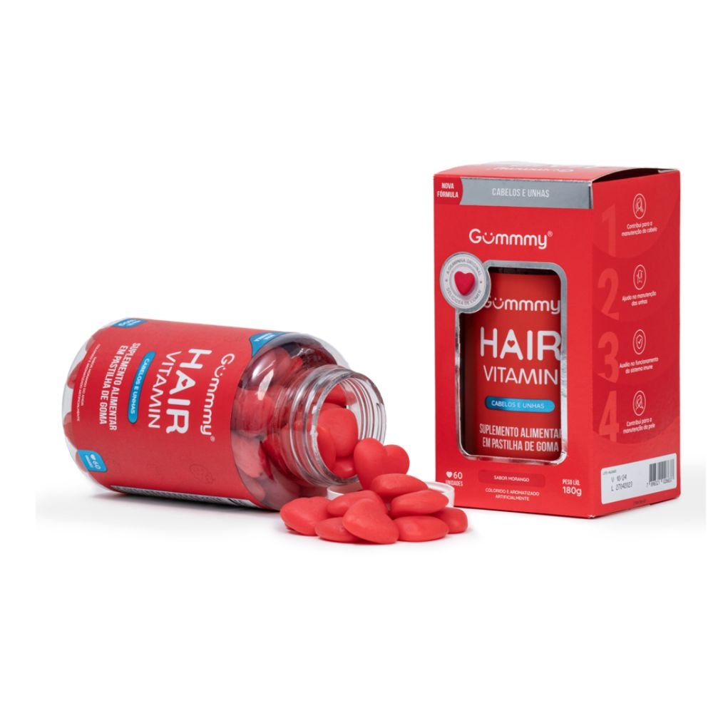 Gummmy Hair Morango 180G