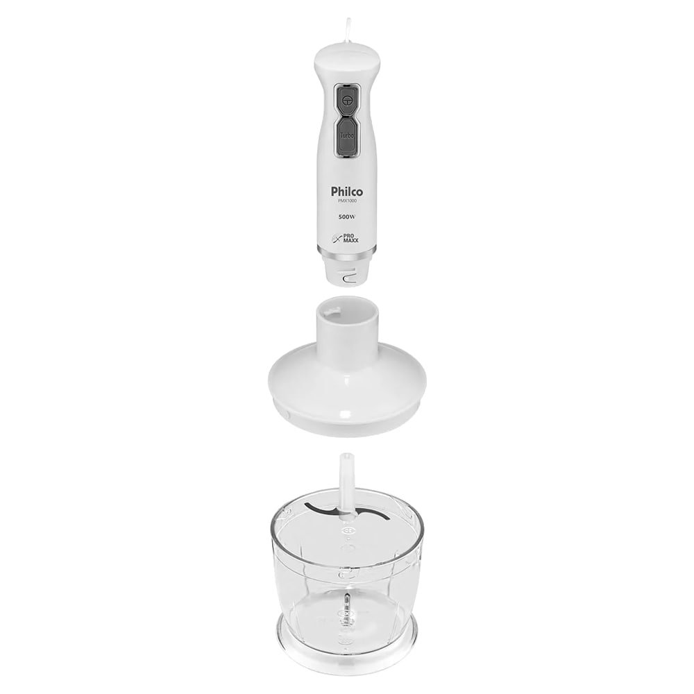 Mixer Philco PMX1000 Pro Maxx - 2 em 1, 500W, Branco, 220V
