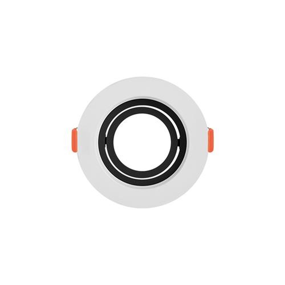 Spot DECOR Black+Decker Redondo P/ Par20 Branco c/ Preto