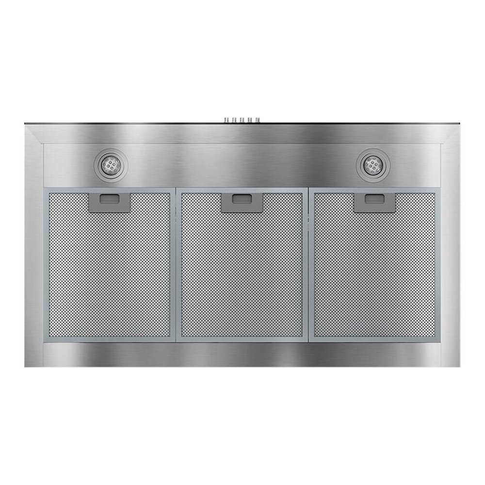 Coifa de Parede 90cm Panasonic 9HSDB2 | Depuração e Exaustão, Inox/Black Glass, 220V