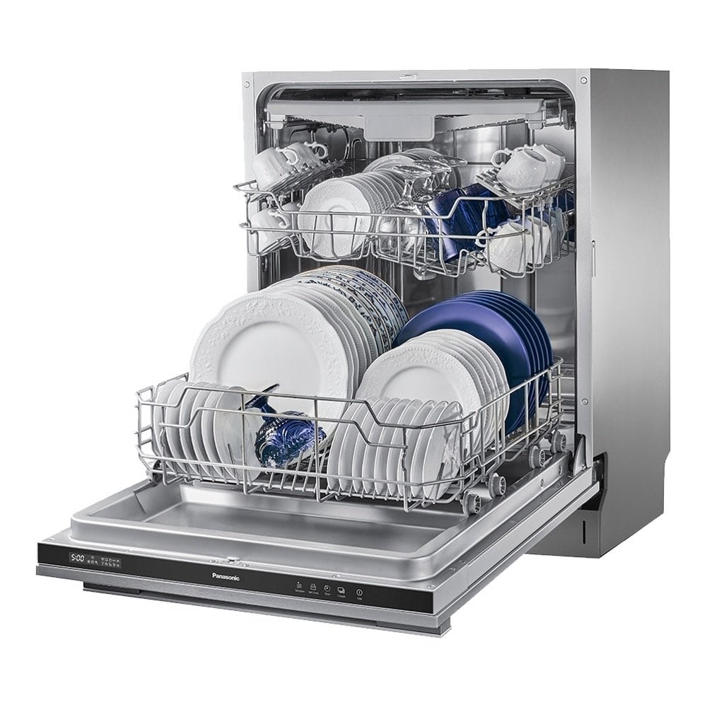 Lava-Louças 15 Serviços Panasonic NP-6M2FTKBRP - de Embutir, 8 Programações, Inox, 220V
