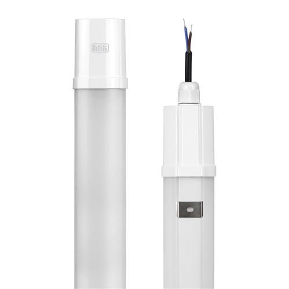 Luminaria LED Linear Pro Black+Decker IP65 36W 120cm 6500K Branca IP65