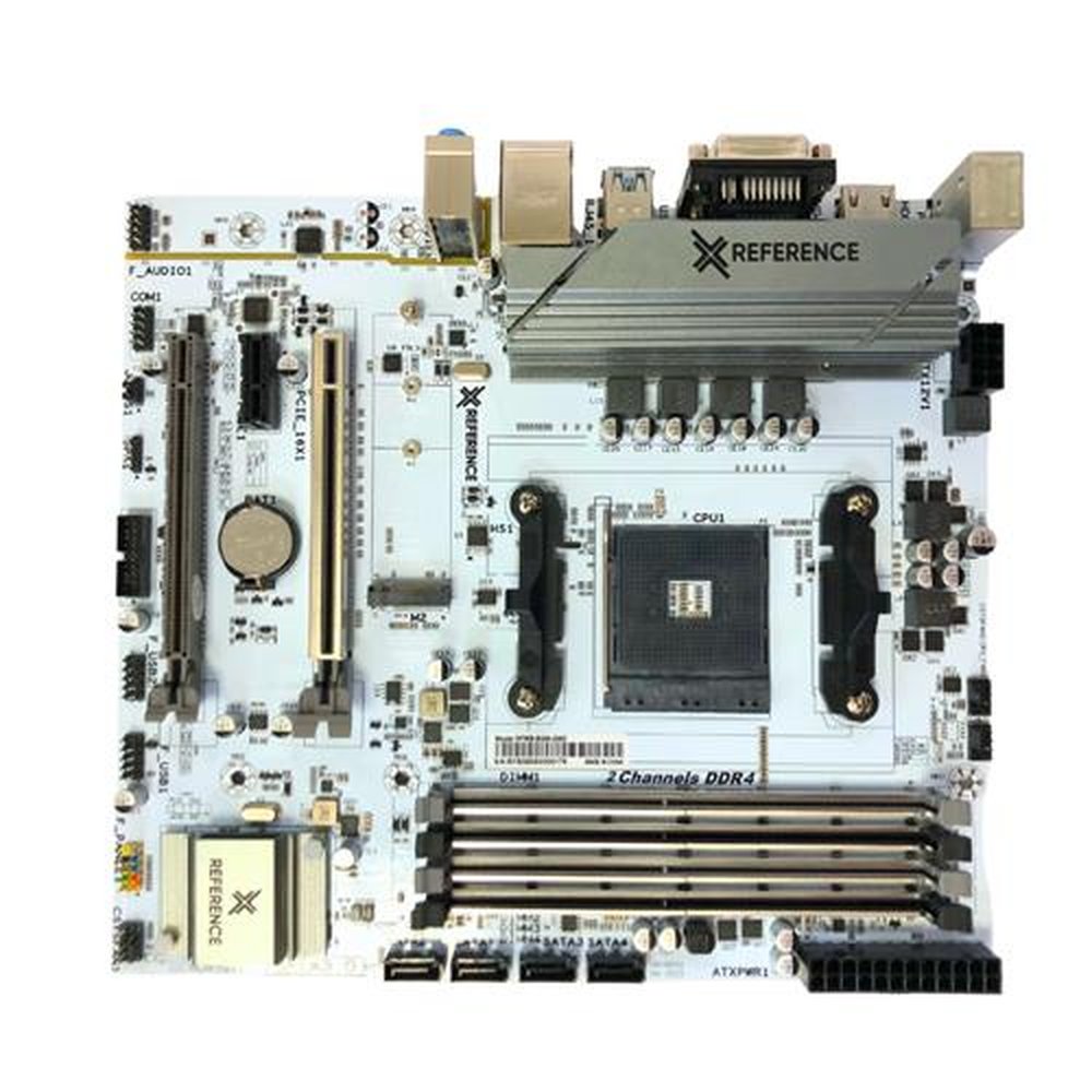 Placa Mãe Reference B550-GM2, Gigabit, M.2, AMD AM4, MATX, DDR4