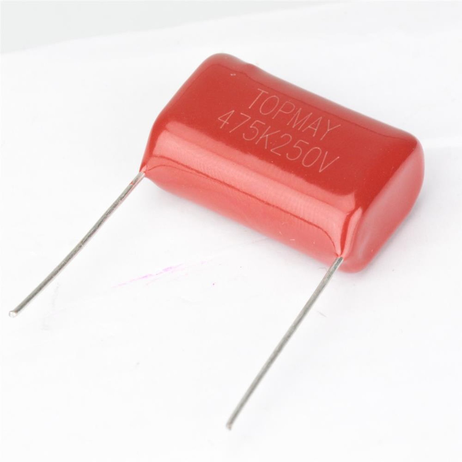 Capacitor Poliester 4M7 X 250V - 25 Unidades