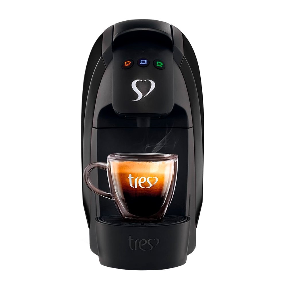 Cafeteira Expresso Tres Corações Luna Preto 220V