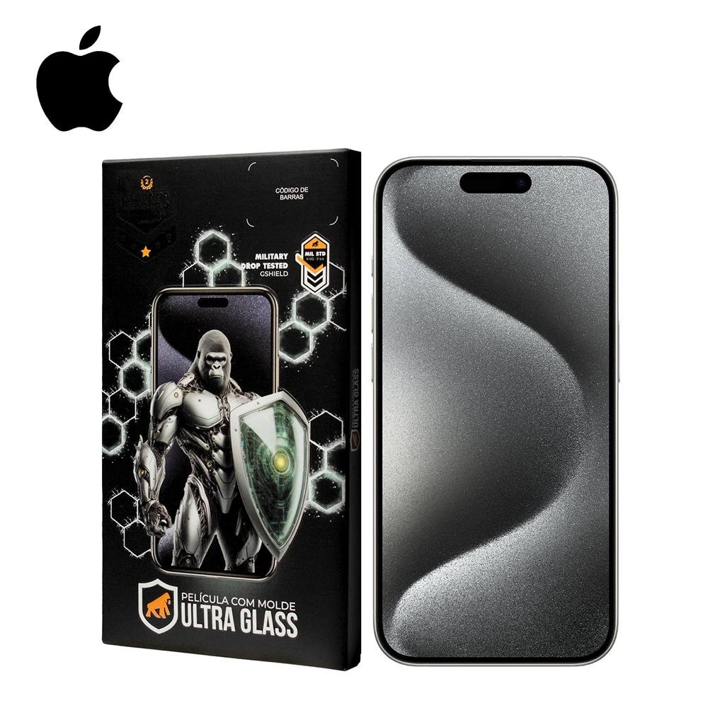 Película Ultra Glass Para Iphone X / Xs / 11 Pro - Preta