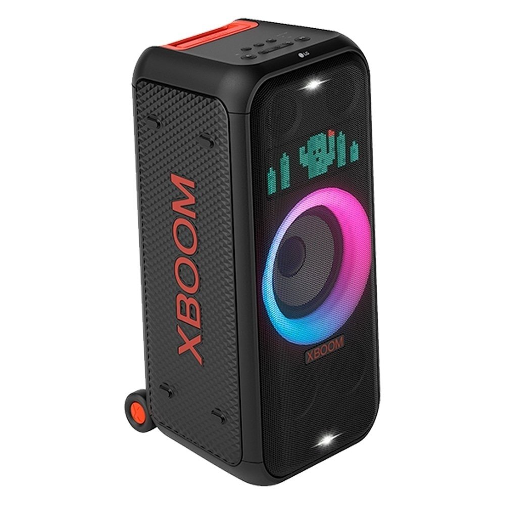 Caixa Amplificadora LG XBOOM XL7S - Função Karaokê, Bluetooth/P10, IPX4, 250W RMS, Preto