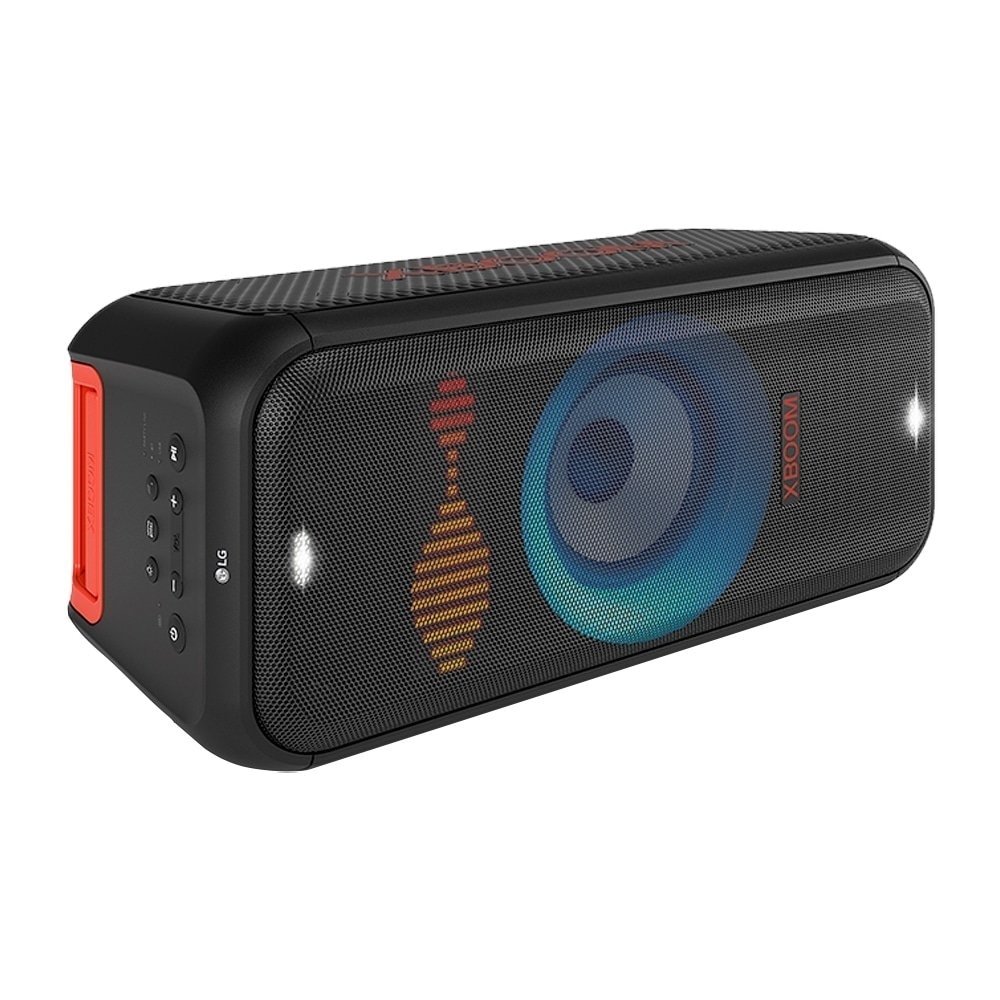 Caixa Amplificadora LG XBOOM XL7S - Função Karaokê, Bluetooth/P10, IPX4, 250W RMS, Preto