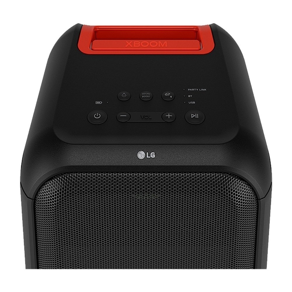 Caixa Amplificadora LG XBOOM XL7S - Função Karaokê, Bluetooth/P10, IPX4, 250W RMS, Preto