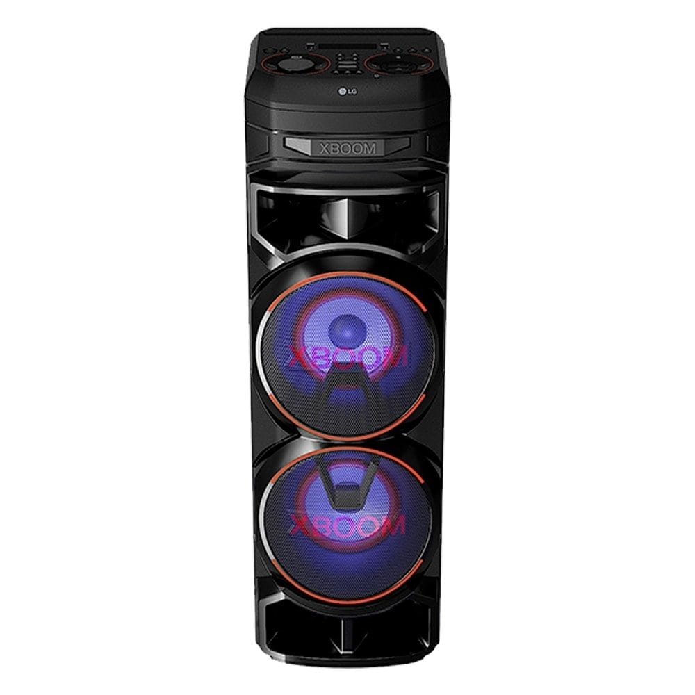 Caixa Amplificada LG XBOOM RNC9 - Bluetooth, USB/FM/LED/KARAOKE, Preto