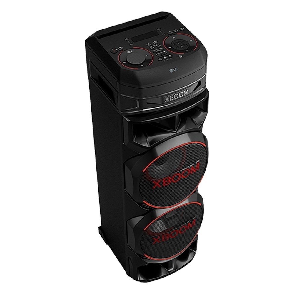 Caixa Amplificada LG XBOOM RNC9 - Bluetooth, USB/FM/LED/KARAOKE, Preto