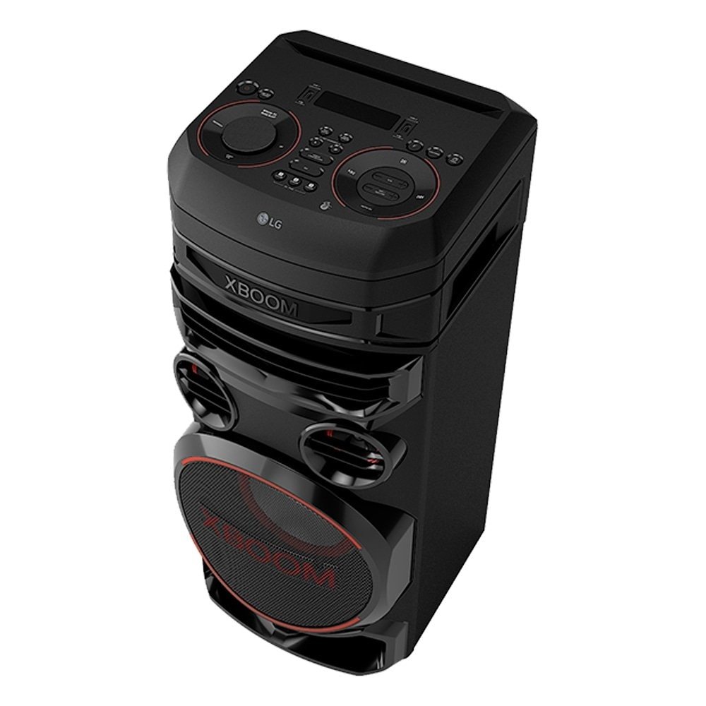 Caixa Amplificada LG XBOOM RNC7 - Bluetooth, USB/FM/LED/KARAOKE, Preto