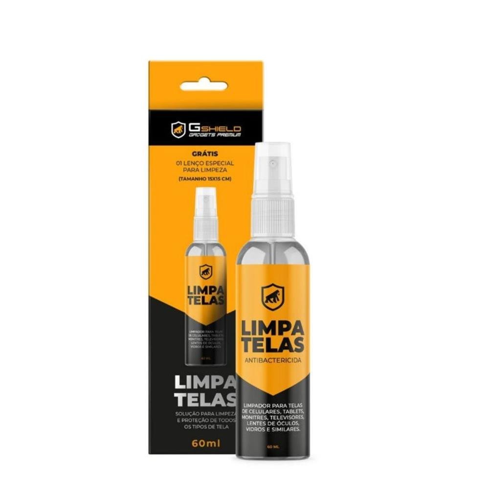 Kit Limpa Telas 60Ml Com Lenço