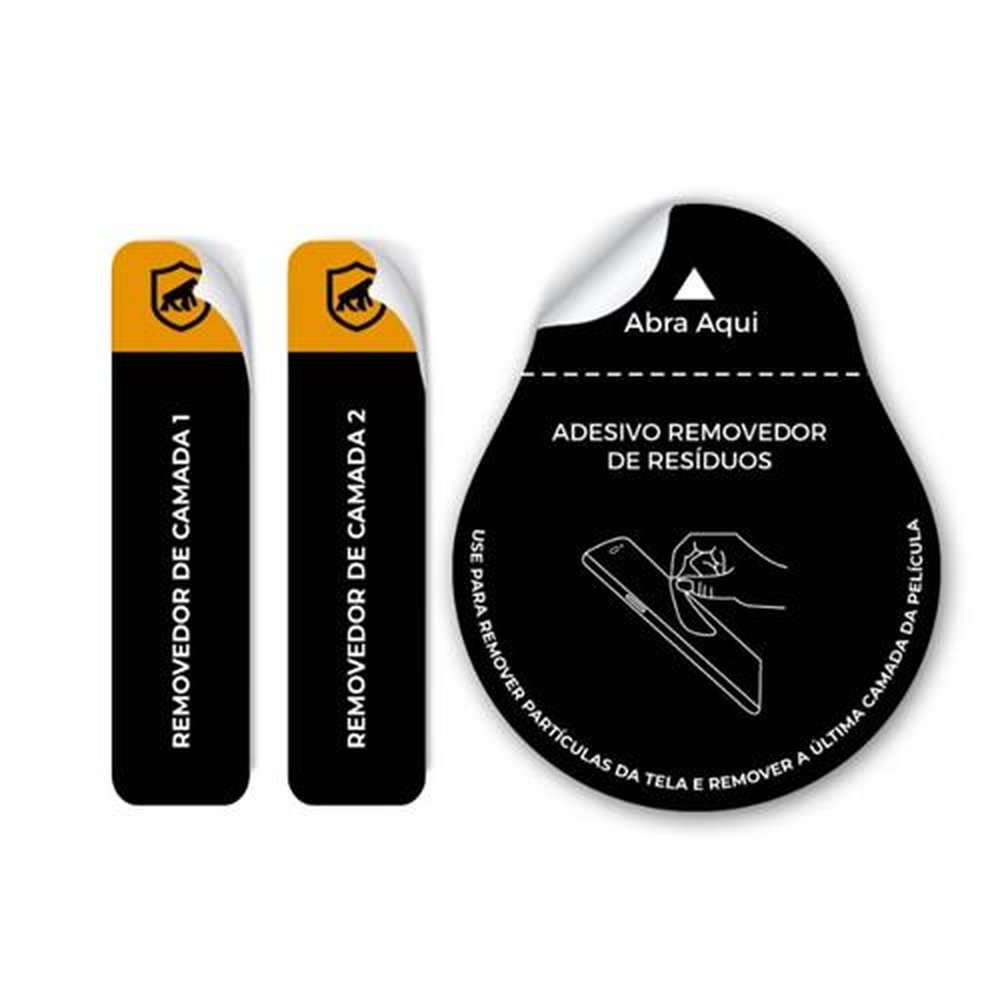 Kit 100 Unid Cartelas De Adesivos Para Aplicação De Película Film Express