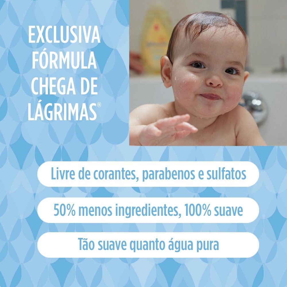 Sabonete Líquido Johnson's Baby Refil Cabeça aos Pés 380ml