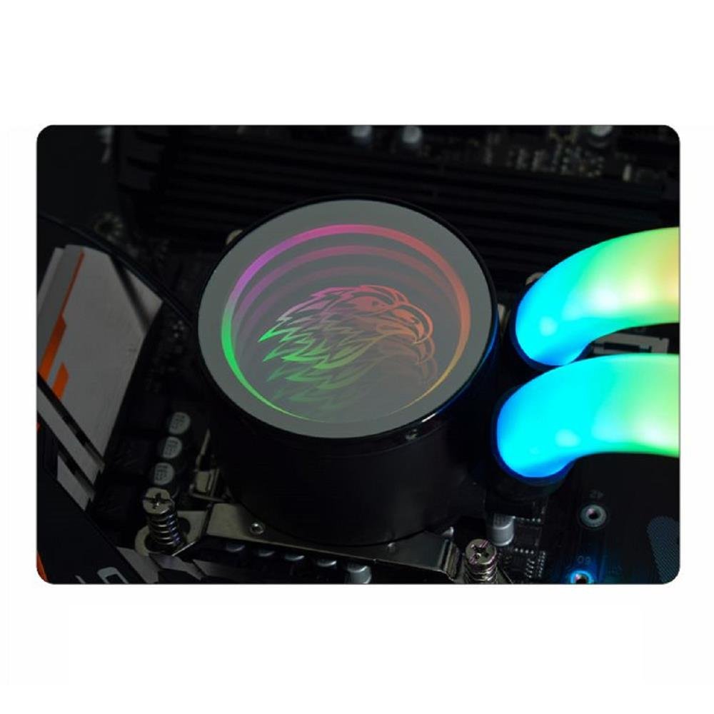 Water Cooler K-mex Bifrost 240mm ARGB Preto - WAC4F12QAPDBB0X