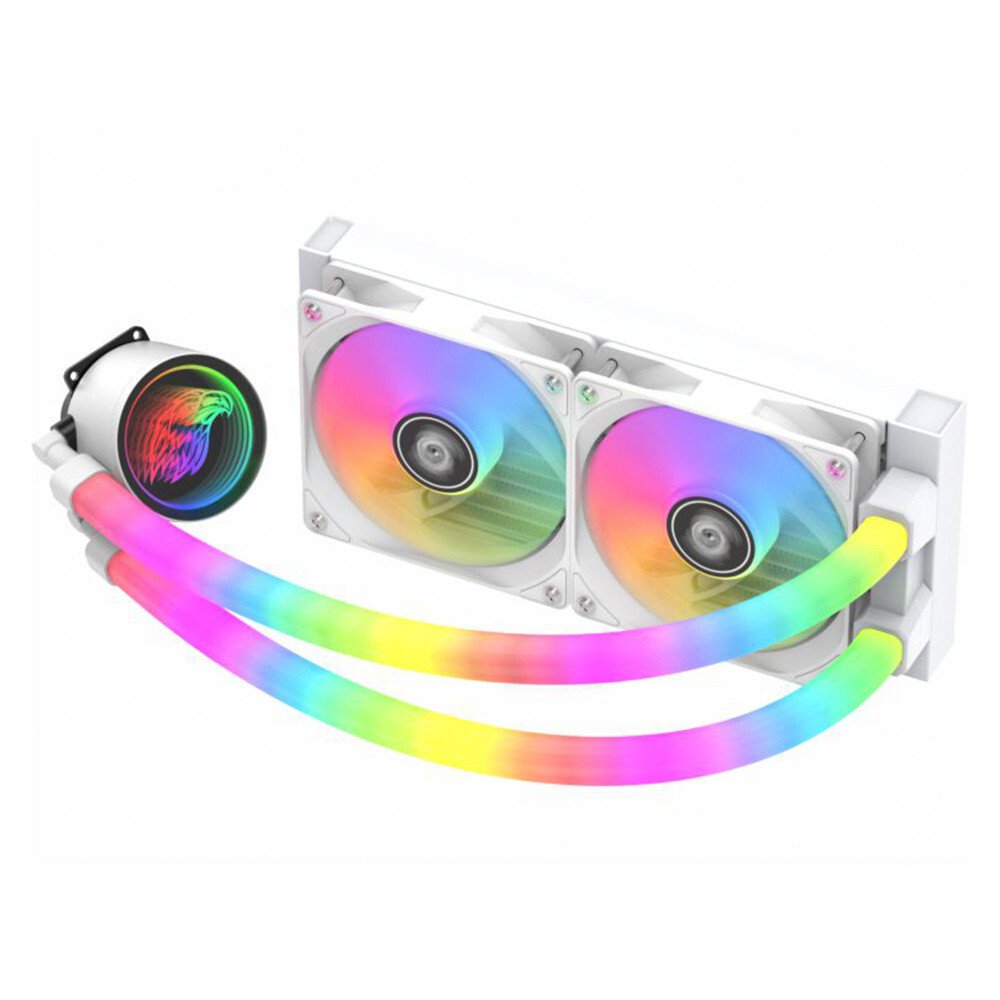 Water Cooler K-Mex Wac5, Argb, 240Mm, Intel E Amd, Branco