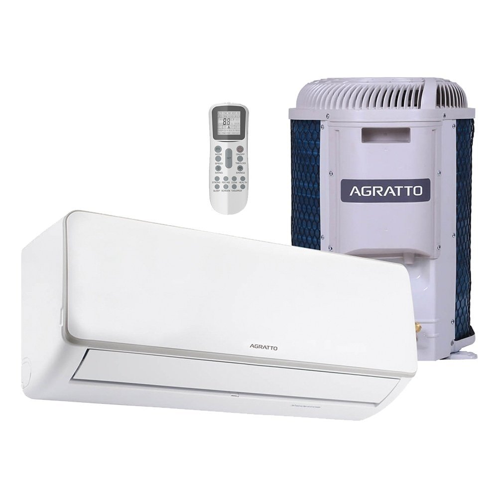 Ar Condicionado Split 9.000 BTUS Agratto ICST9F Neo Top - Frio, Inverter, Branco, 220V