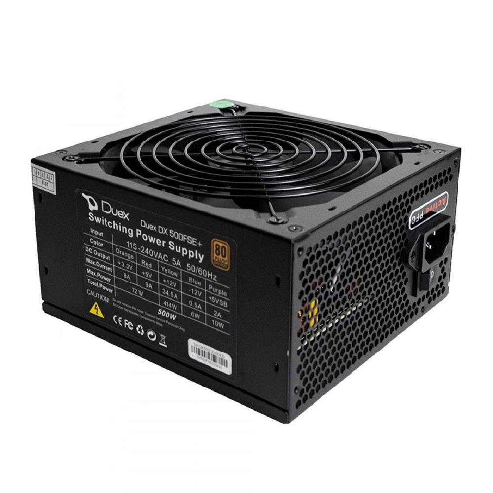 Fonte Duex 500Fse+ 500W 80 Plus Bronze Pfc Ativo Dx 500Fse+
