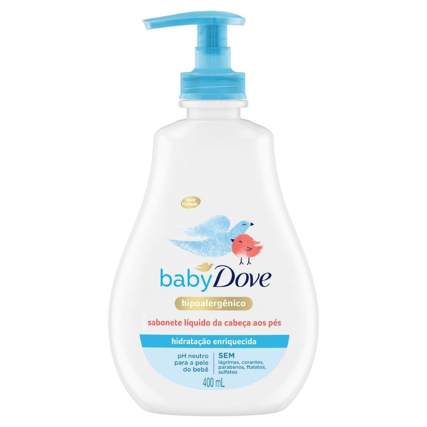 Sabonete Liquido Dove Baby 400ml Hidratação Enriquecida