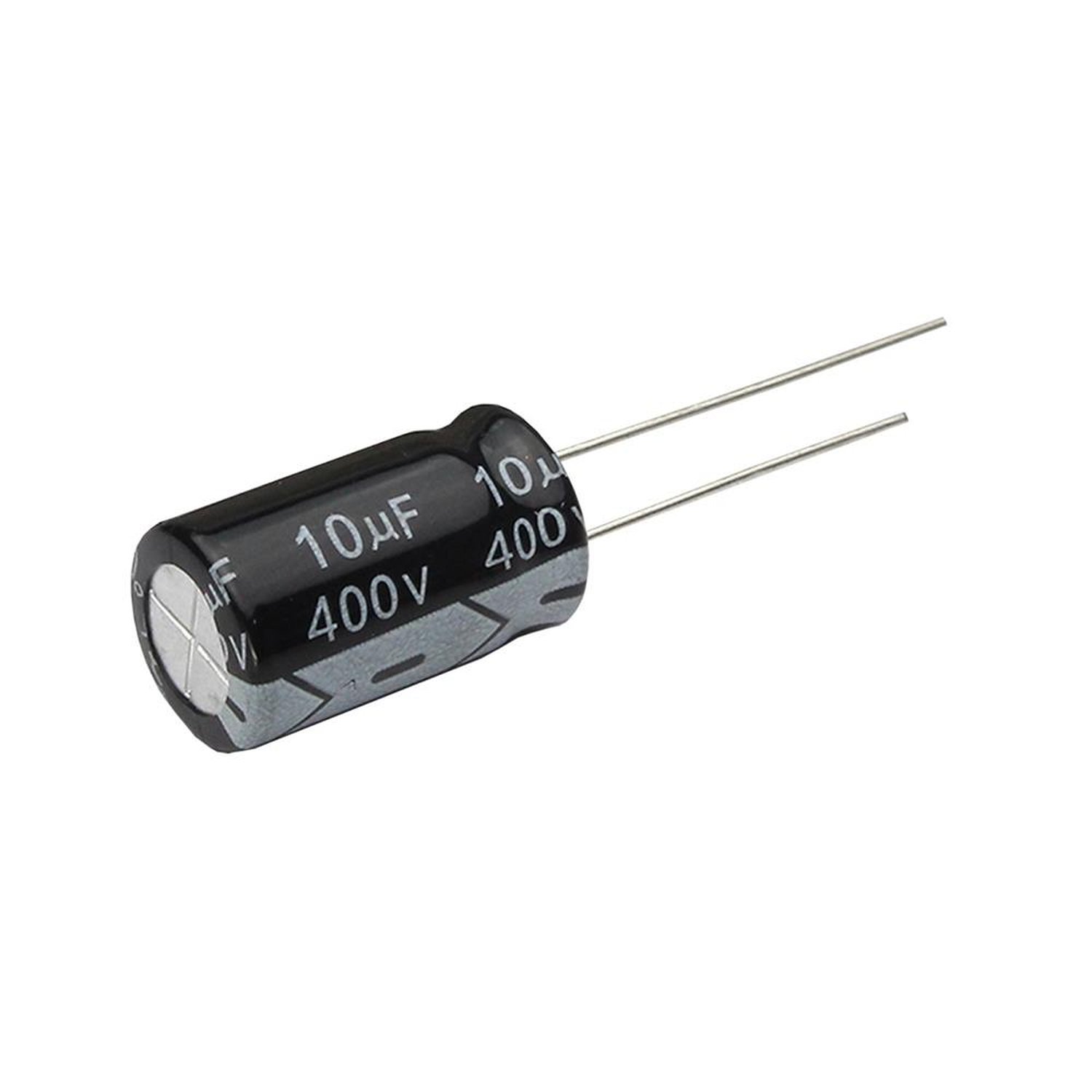 Capacitor Eletrolitico 10X400V - 105 Graus - 25 Unidades