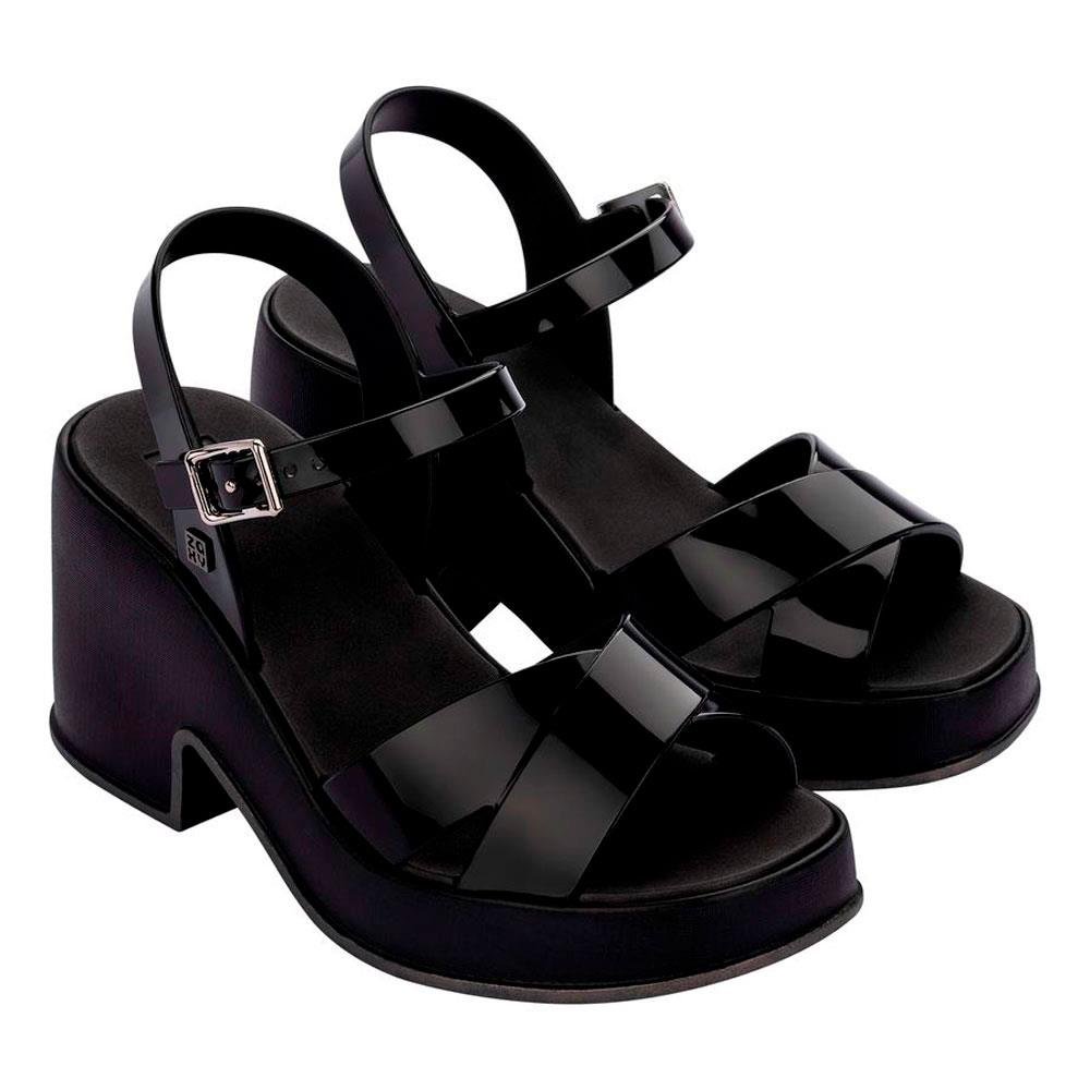 Sandália Zaxy Pop Up Plat 83567 (33-40) - Preto AT440