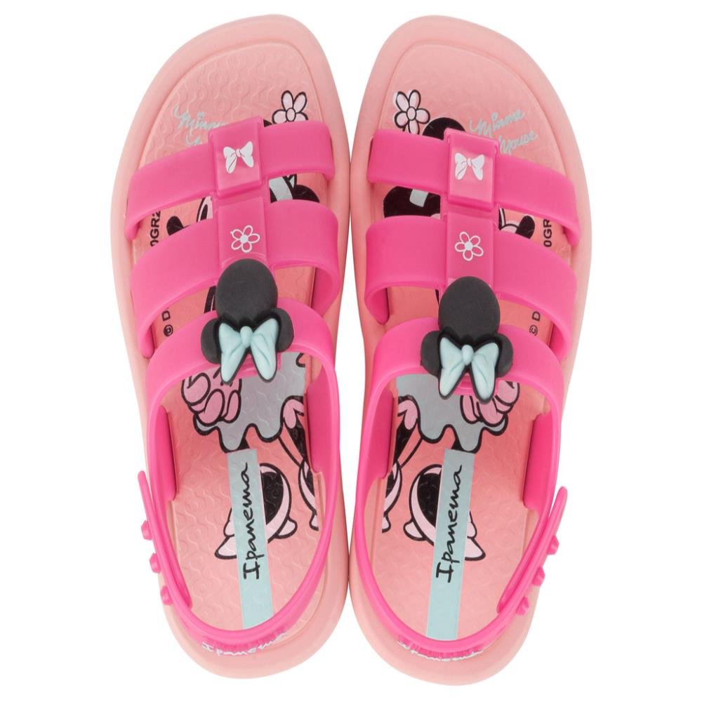 Sandalia Ipanema Disney Go Style 27147 (19-24) Rosa Rosa Escuro Ay097