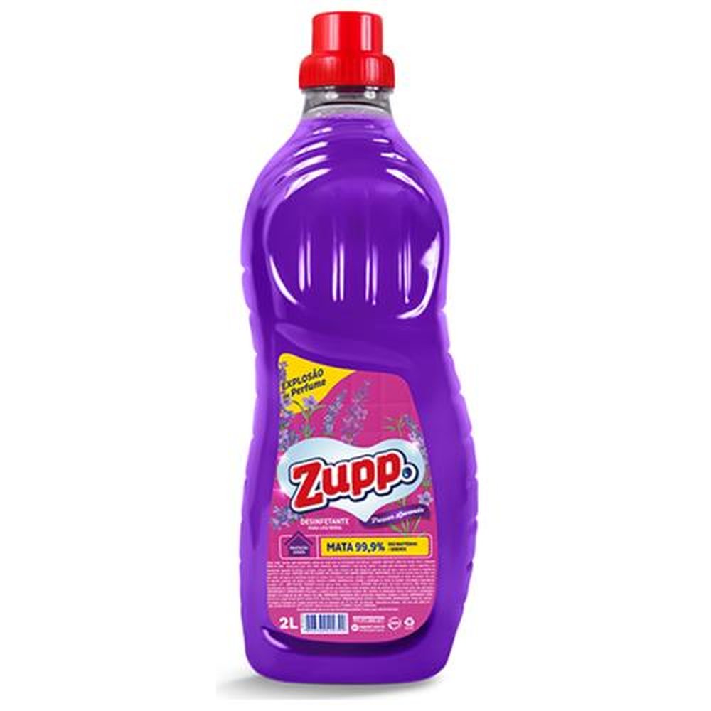 Desinfetante Zupp Lavanda 6X2L