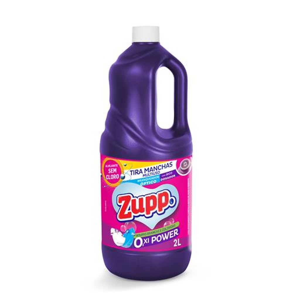 Tira Manchas Alvejante Sem Cloro Zupp Líquido 6X2L