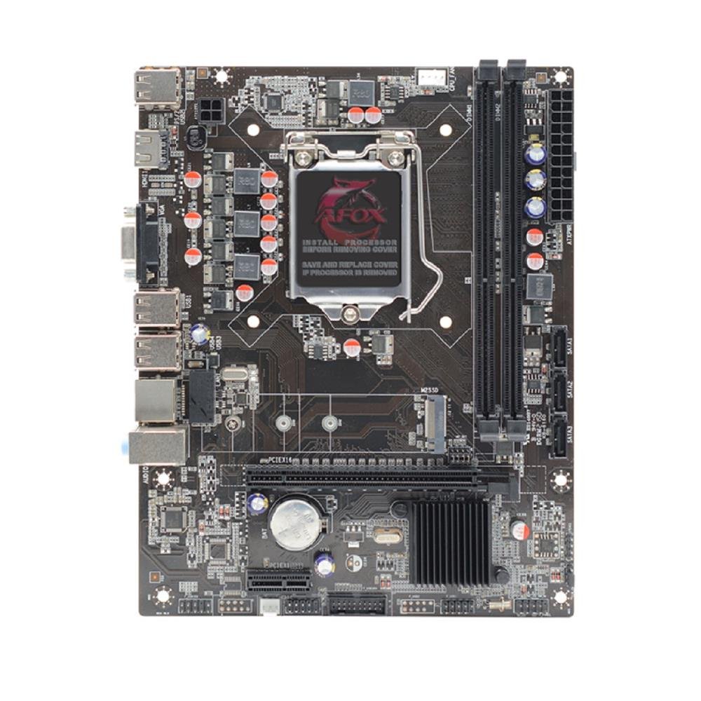 Placa Mãe AFOX IH61-MA5-V2 Intel LGA 1155 H61 DDR3 1600MHz